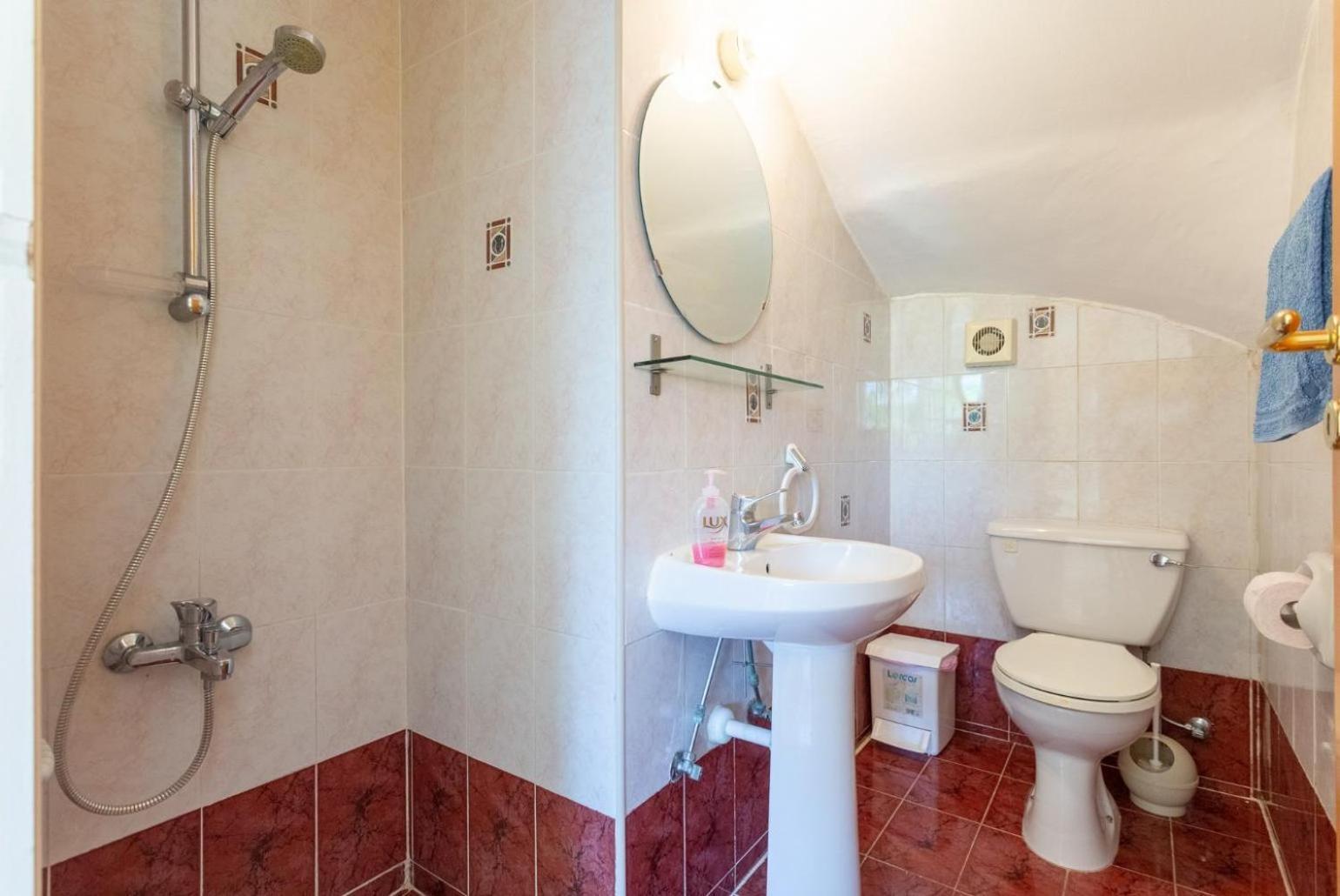 Sun Beach Villa Thio Polis Kültér fotó